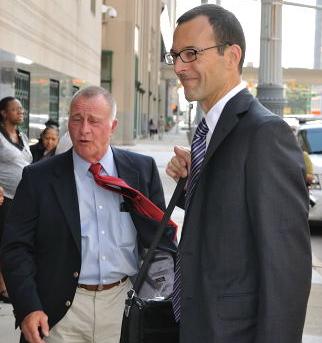 Smiles After The Hearing DSRA Legal Liason Chuck Cunningham with lead attorney Anthony Shelley