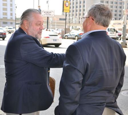 Never Give Up!! DSRA's Interim Chairman Den Black with Todd Nicholson